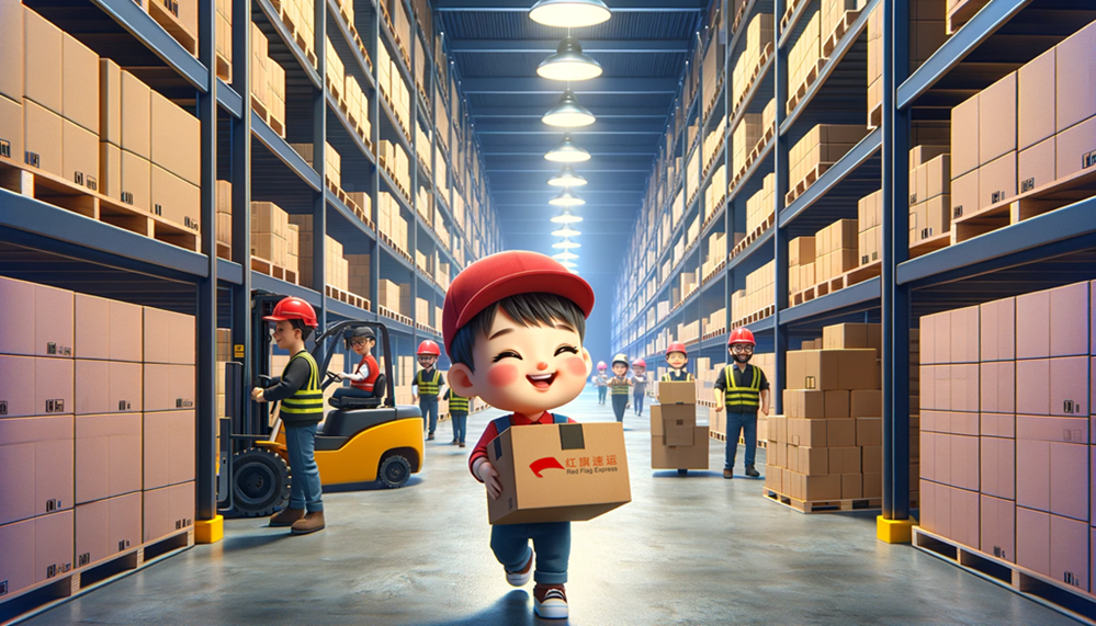 新年禮包郵寄到比利時